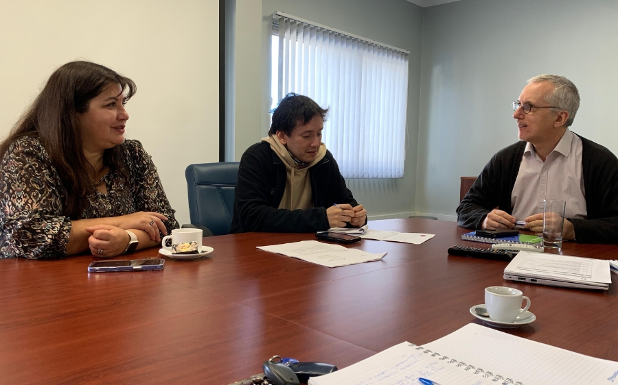 Servicio de Salud y Aguas Décima se reúnen por el nuevo Hospital Base